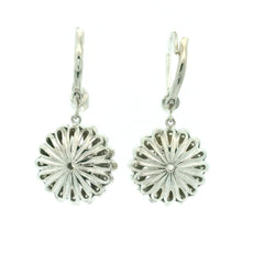 Ladies Diamond Earring White Gold