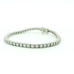 Ladies Diamond Bracelet White Gold